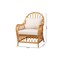 Bali & Pari Reina Bohemian Light Honey Rattan Arm Chair 246-13726-ZORO - alternate 7
